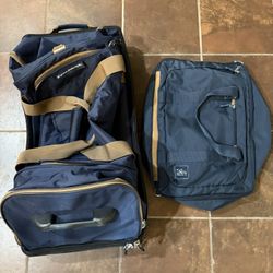 The Skyway Luggage- wheeled duffle bag | suitcase with back pack.