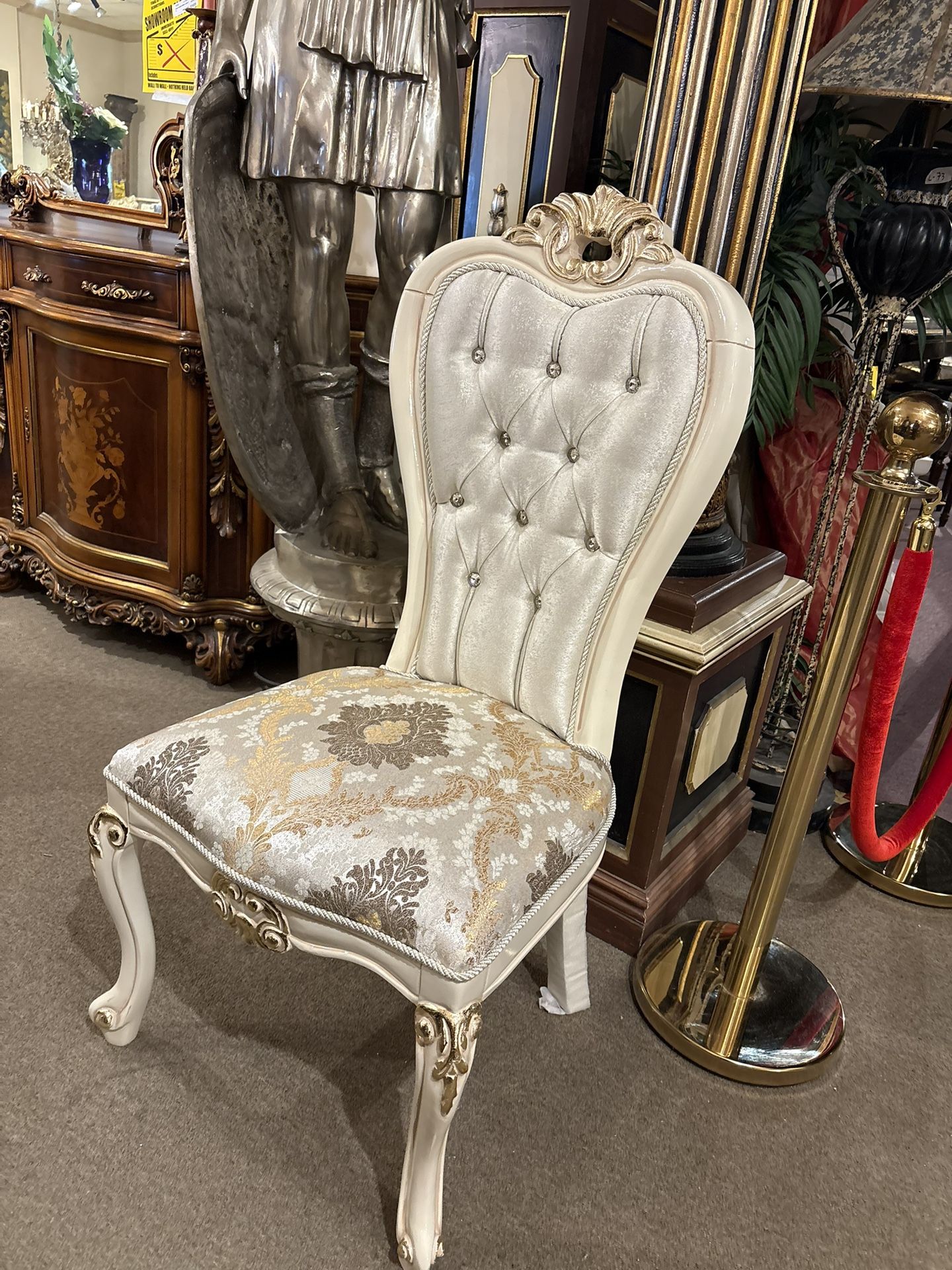 White Arm Chair