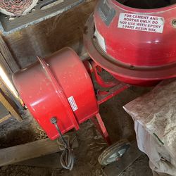 Cement Drum Electric 