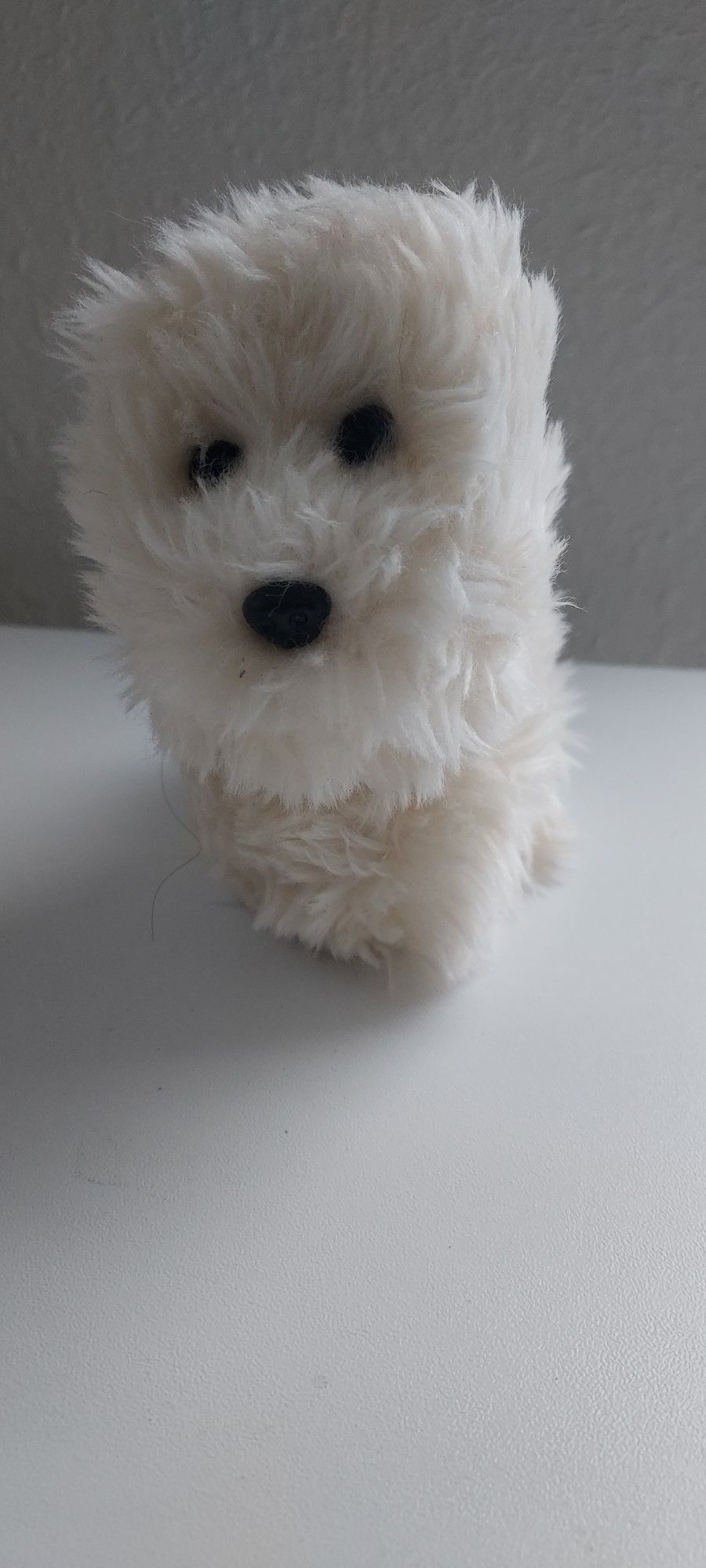 American Girl Doll Coconut White Westie Pet Dog Plush Animal 5 Inches
