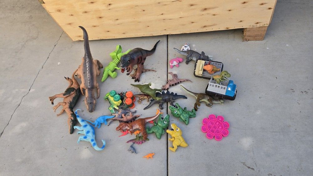 Dinosaurs And Cars