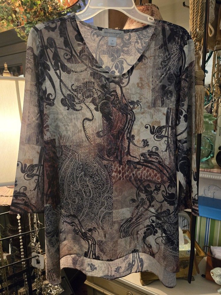 Ladies Medium Christopher & Banks Tunic