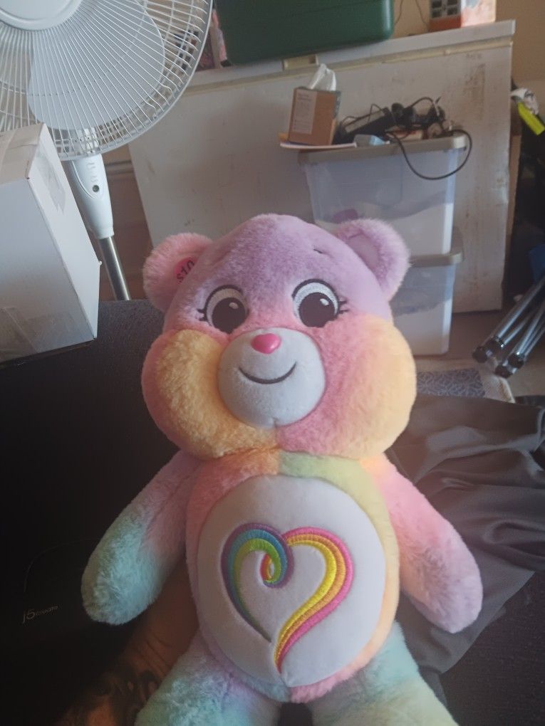 Care Bears 16 inch Plush 2021 - Togetherness Bear Unplayed With Condition
