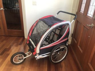 Xterra double store bike trailer