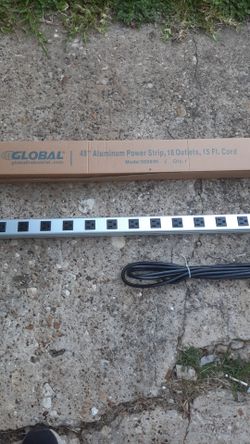 18 Multi Plug outlet w/15ft cord