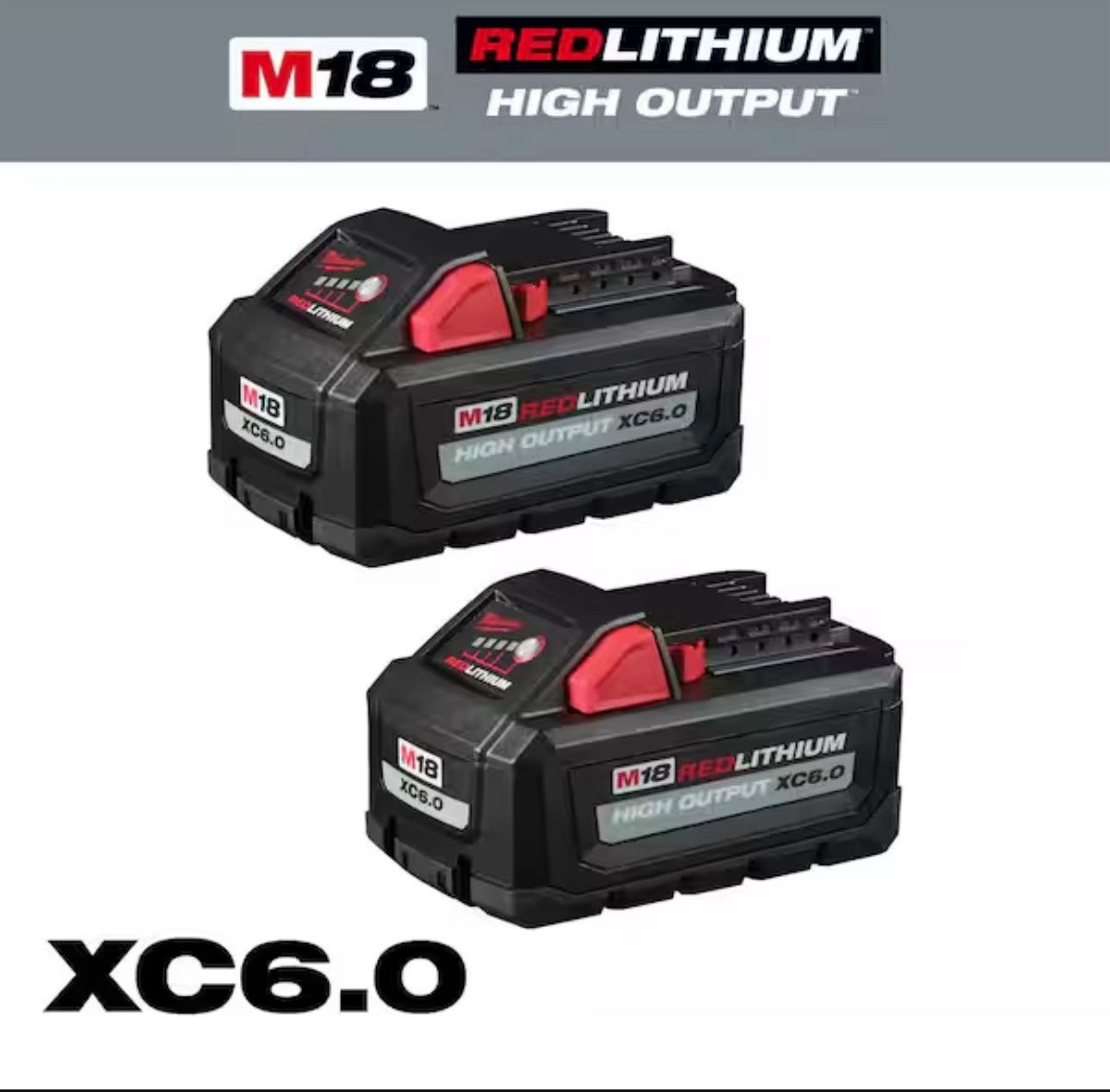 Milwaukee Battery Pack (2 Pack)