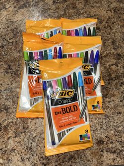 Colored Pens 5 Packs (lot)