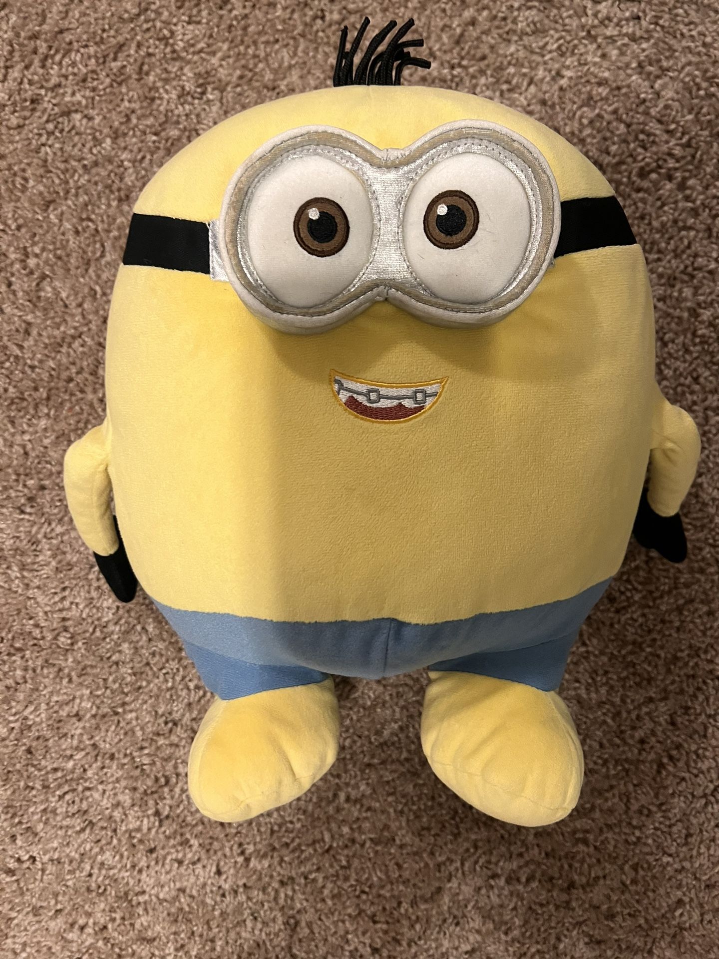 Build A Bear Otto Minion Braces Plush BAB Workshop Despicable Me The Rise of Gru