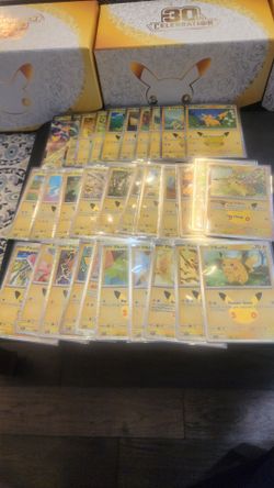 Pokémon Pikachu 30th Celebration Card Collection