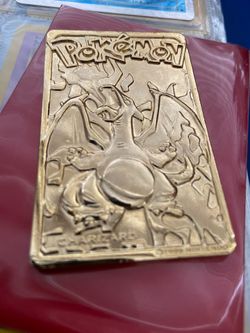 Pokemon 1999 Charizard 23K Plated Promo