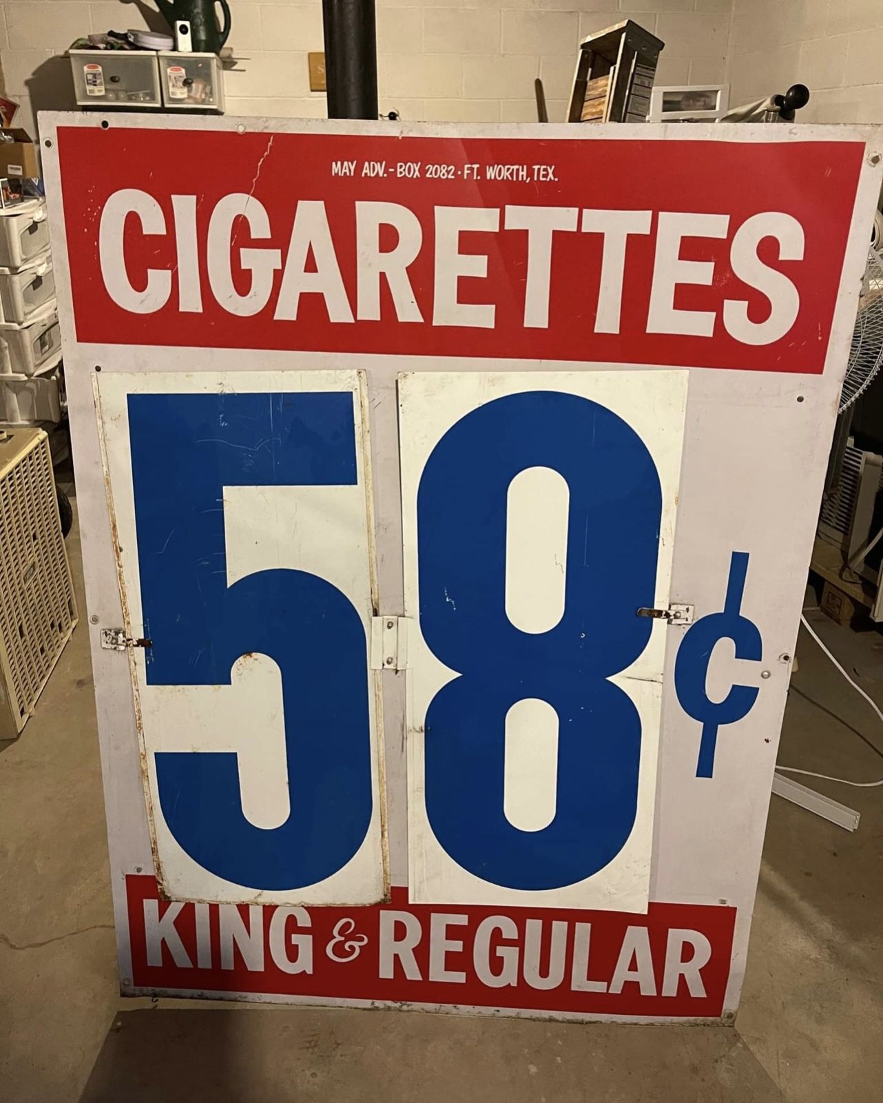 Vintage Gas Station Sign