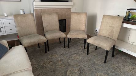 4 dining room chairs