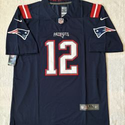 Tom Brady #12 NFL Patriots Jersey