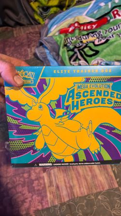 Pokémon Mega Evolution Ascended Heroes Elite Trainer Box