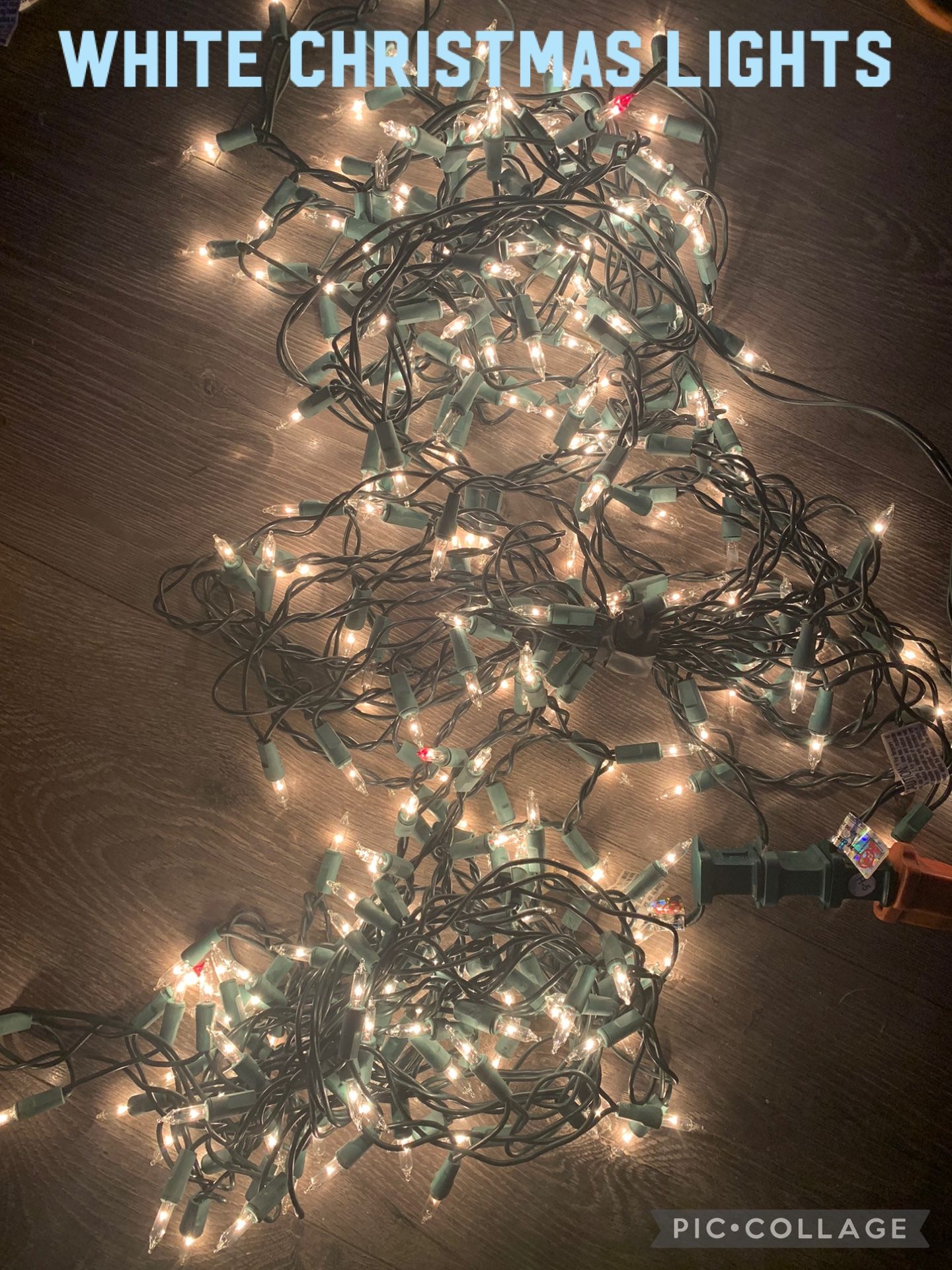 White Christmas Lights