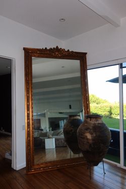 Vintage Antique French Grand Mirror