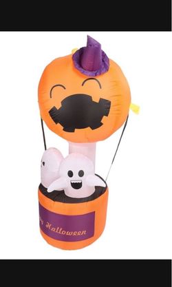 Halloween Inflatable Pumpkin Hot Air Balloon