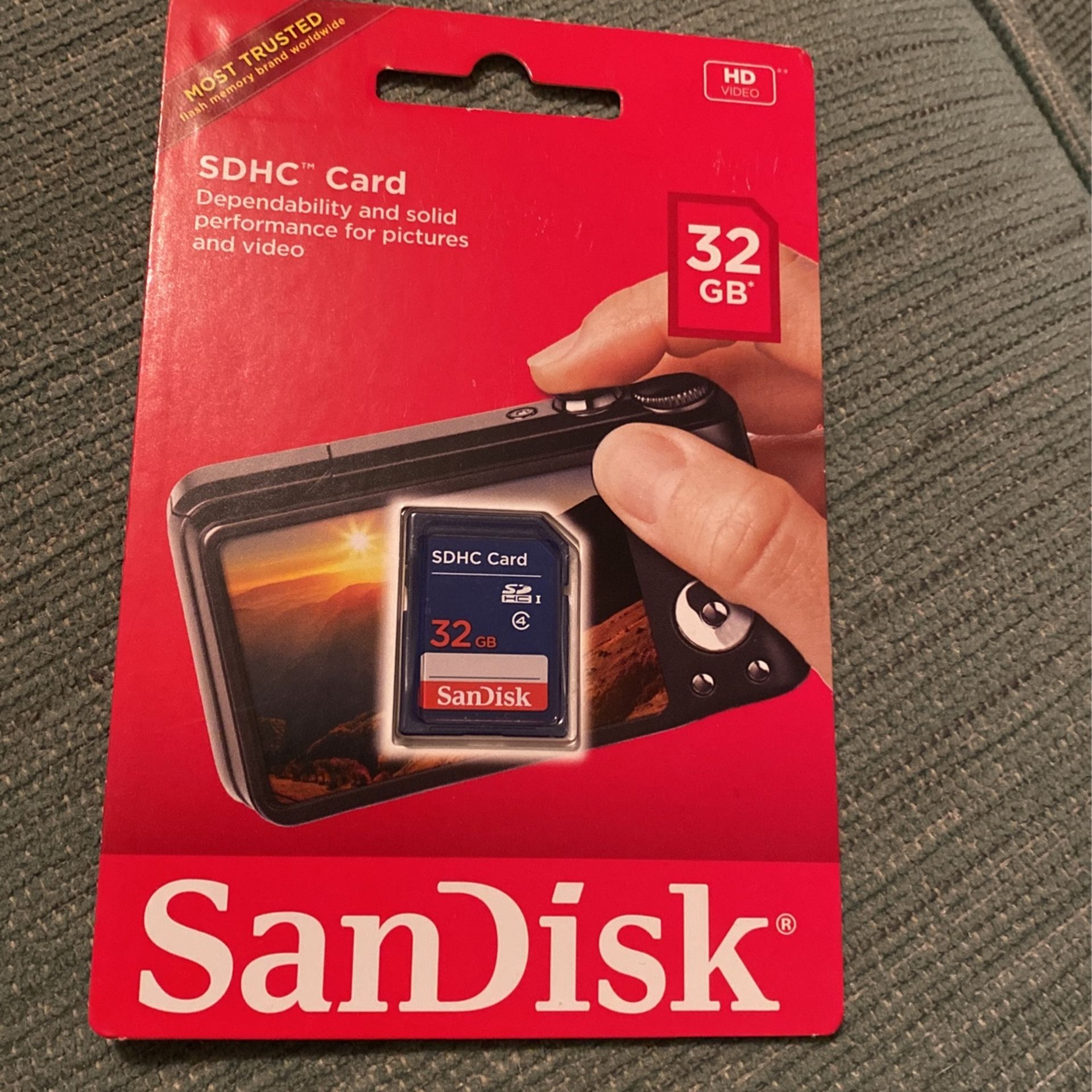 ScanDisk Sdhc Card 32 GB