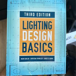 Lighting Design Basics - Third 3rd edition