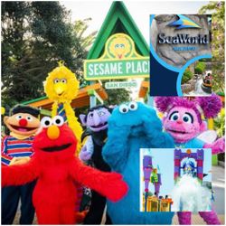 🐳💙Sea World &Sesame Place Tickets🐳 