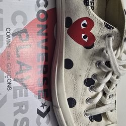 Converse Comme Des Garçons Chuck Taylor All Star 70 Low Polka Dot Men 8.5