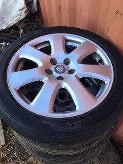 Jaguar wheels rims 17” xj8 X Type S Type