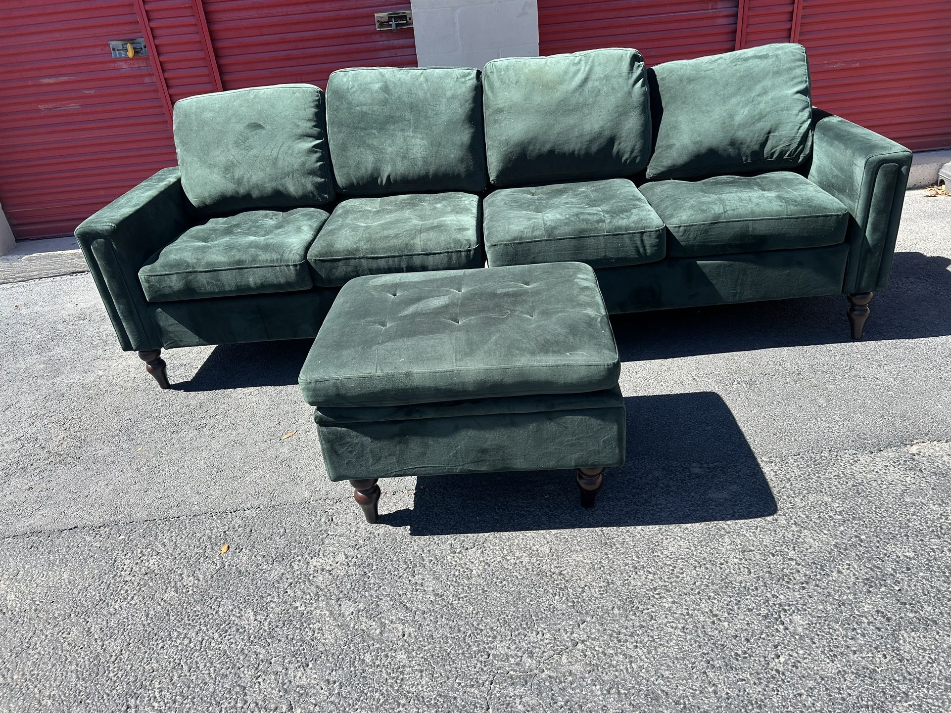 Sofa With Ottoman
