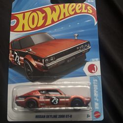 Hot wheels Nissan skyline gtr