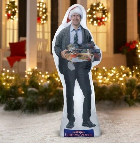 Clark Griswold 6' Gemmy Airblown Inflatable PhotoRealistic NLCV With Lights