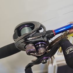 Lews Pro Ti Reel  / Duckett Fishing Rod