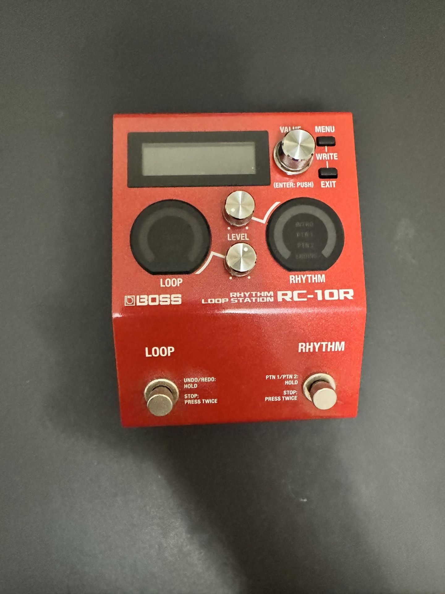 Boss RC-10R with Mogami Cables