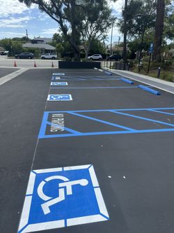 Seal Coating, Paving