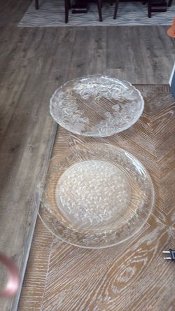 Glass platters