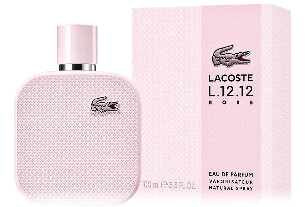LaCoste L.12 .12 ROSE Eau de Toilette Spray Women 3.3 FL oz / 100 ML New in Box