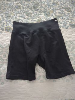 Pink biker shorts