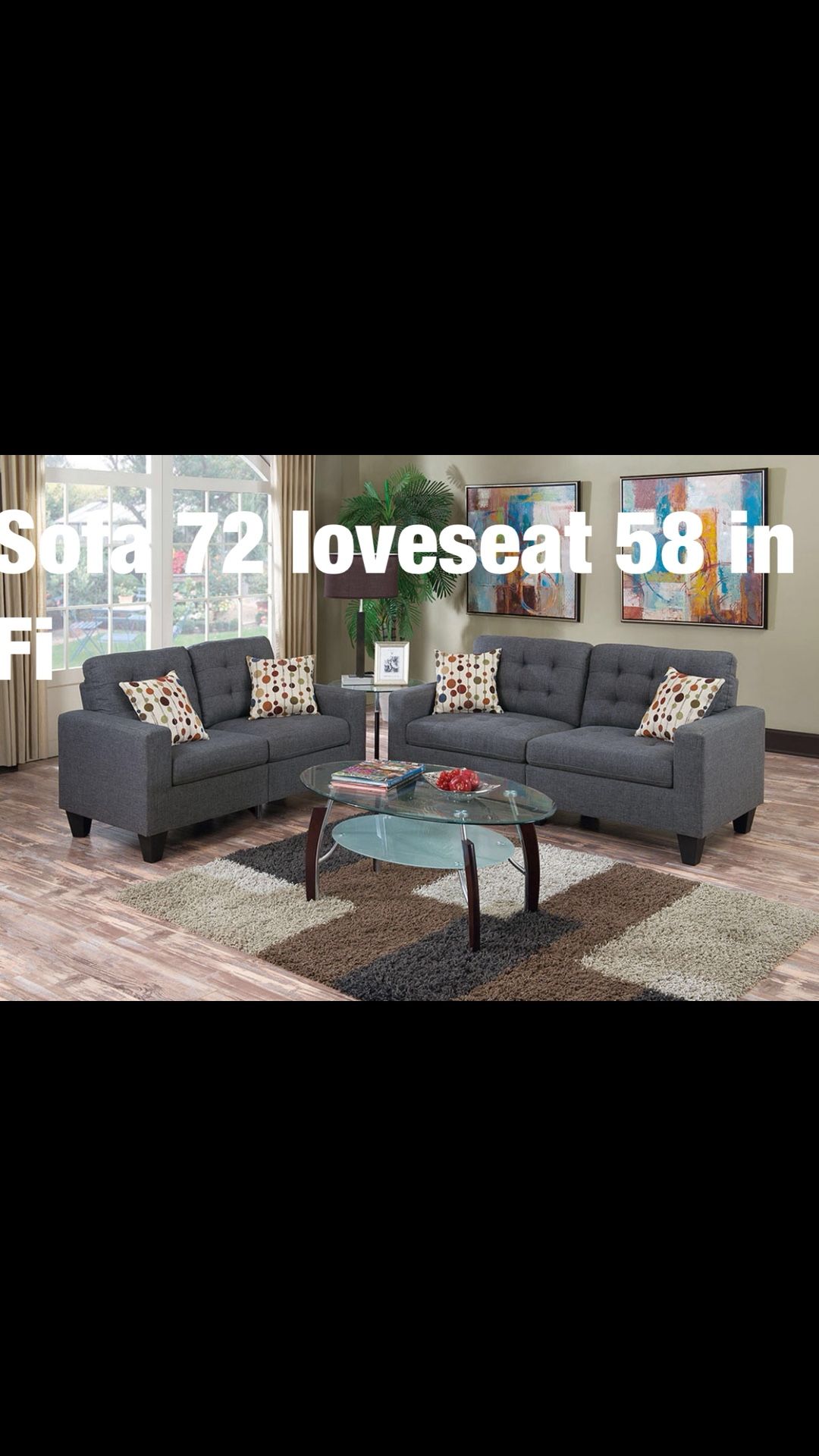 $399 Sofa Loveseat 