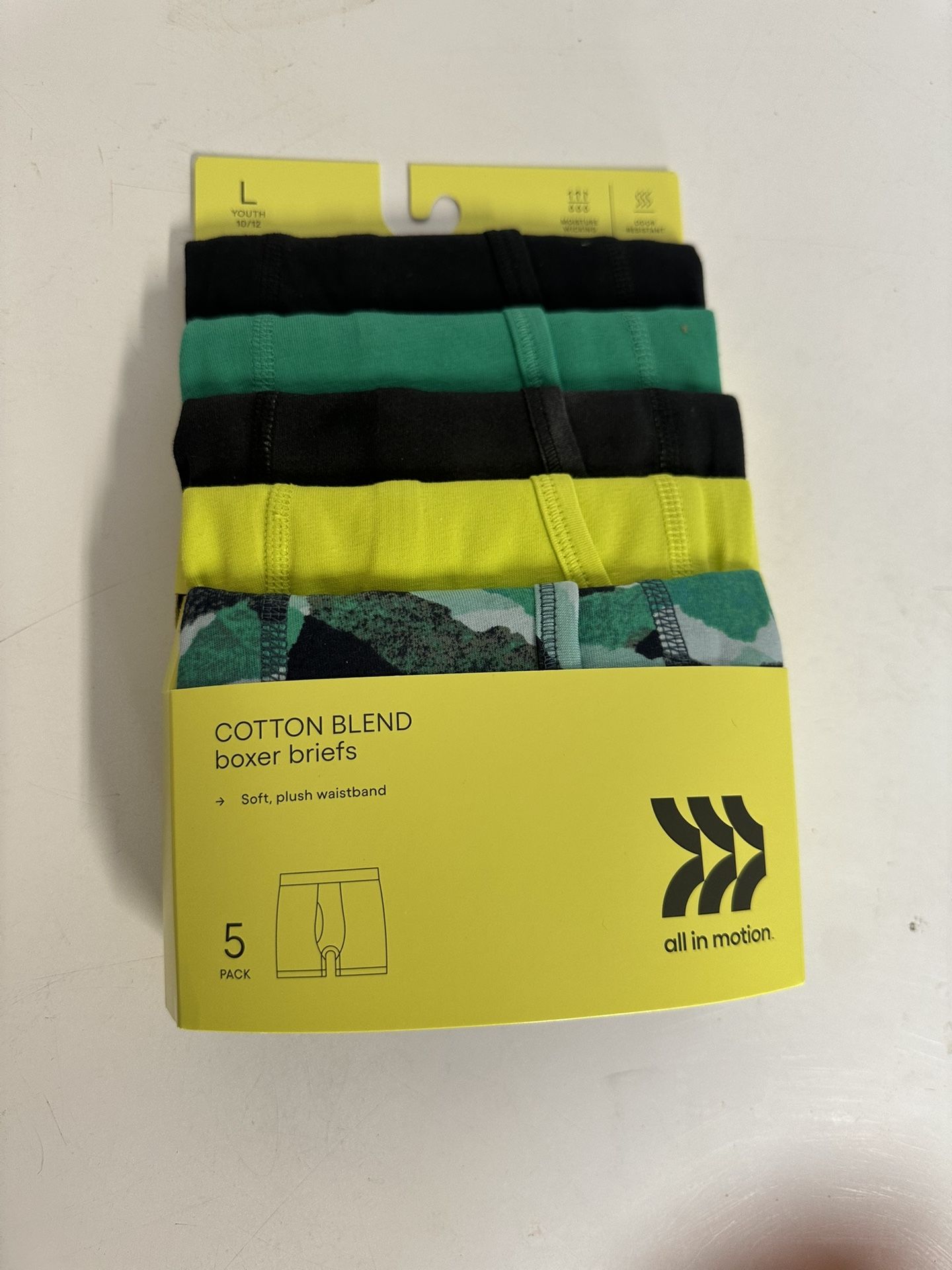 Cotton underwear for children size 10-12