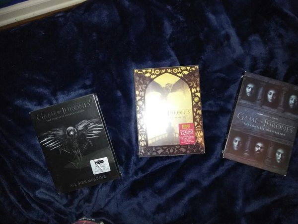 Game Of Thrones Season 4 5 6 Dvd For Sale In Saginaw Mi Offerup