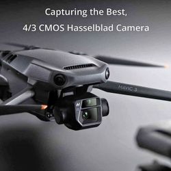 DJI Mavic 3 Fly More Combo, Drone with 4/3 CMOS Hasselblad Camera, 5.1K Video, 28x Zoom
