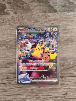 Pikachu 30th Anniversary night time