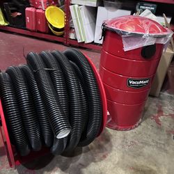 Vacumaid vacuum hose kit with coxreel $1150 (financing available )