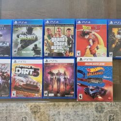 Playstation Games PS4 & PS5 