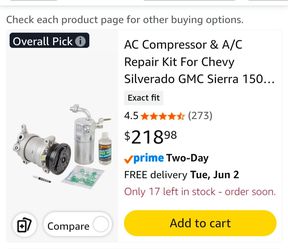 AC Compressor & A/C Repair Kit