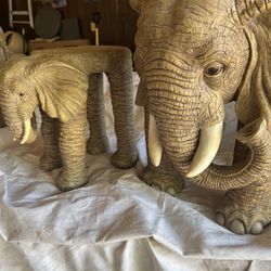 Vintage Elephant Plant Stand 