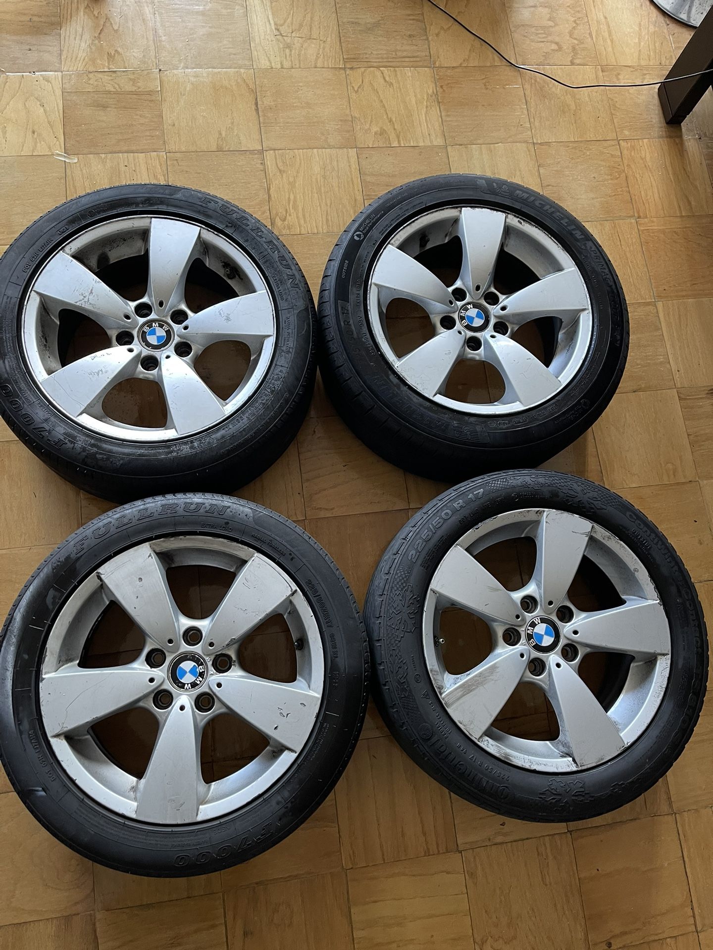 BMW 5 Series Rims OEM 17” Staggered 