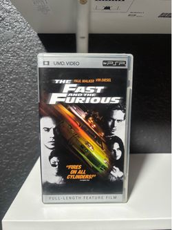 The Fast and the Furious UMD for PSP Playstation Portable Paul Walker Vin Diesel