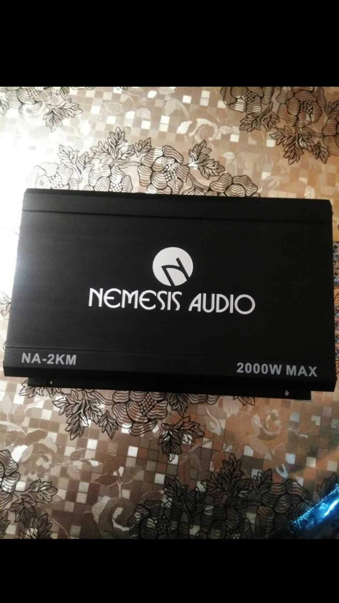 !!! NEMESIS AUDIO AMP 2000 WATTS MAX GOOD CONDITION 1 OHM STABLE!!!