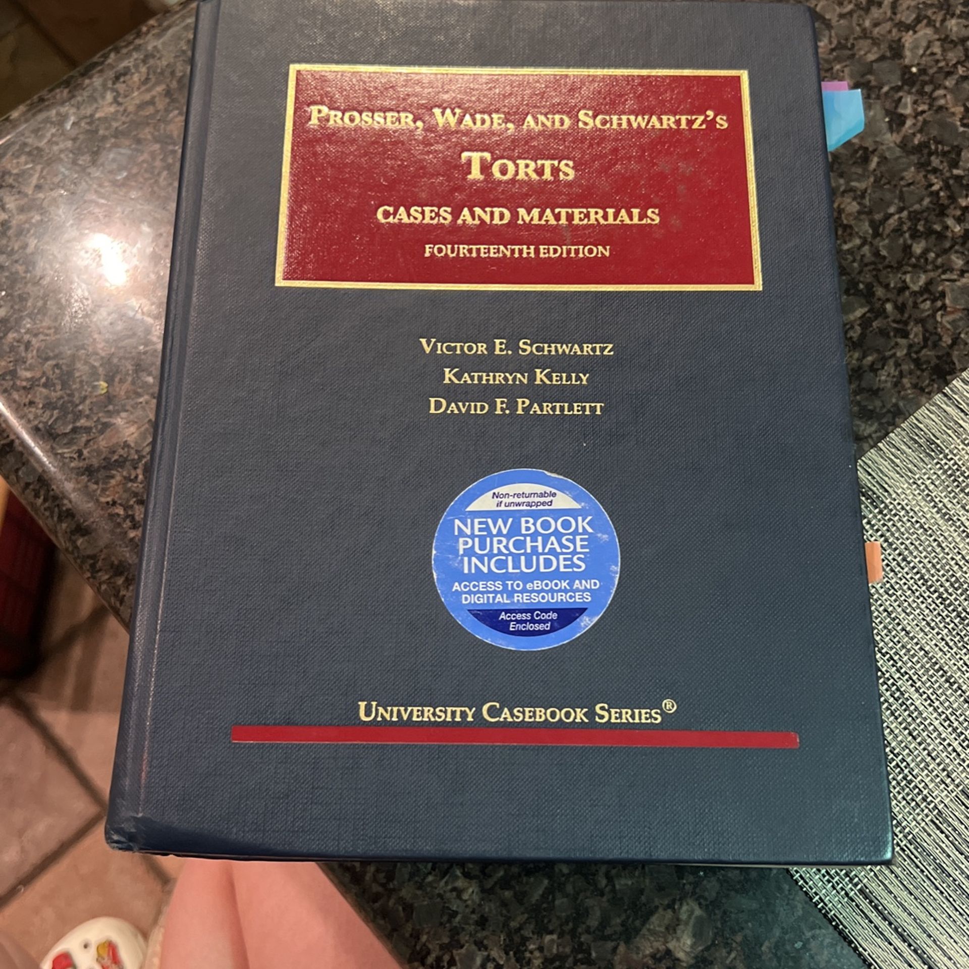 Torts Cases And Materials