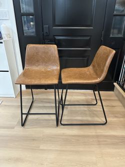 Target Faux Leather Stools