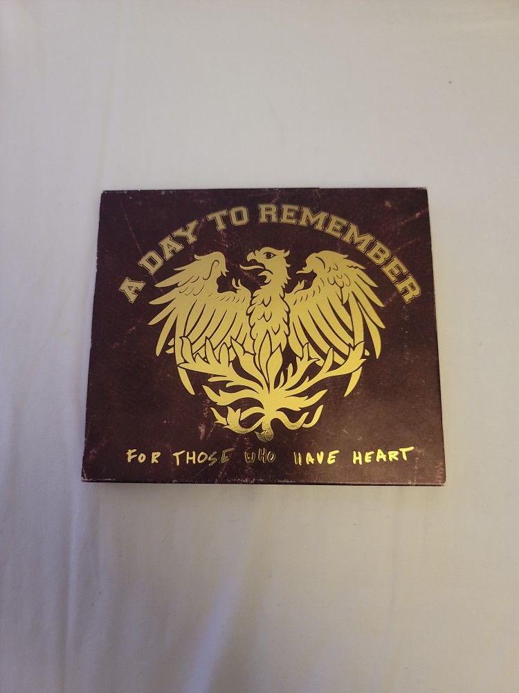 A Day to Remember: For Those Who Have Heart CD/DVD New In Shrink Wrap!